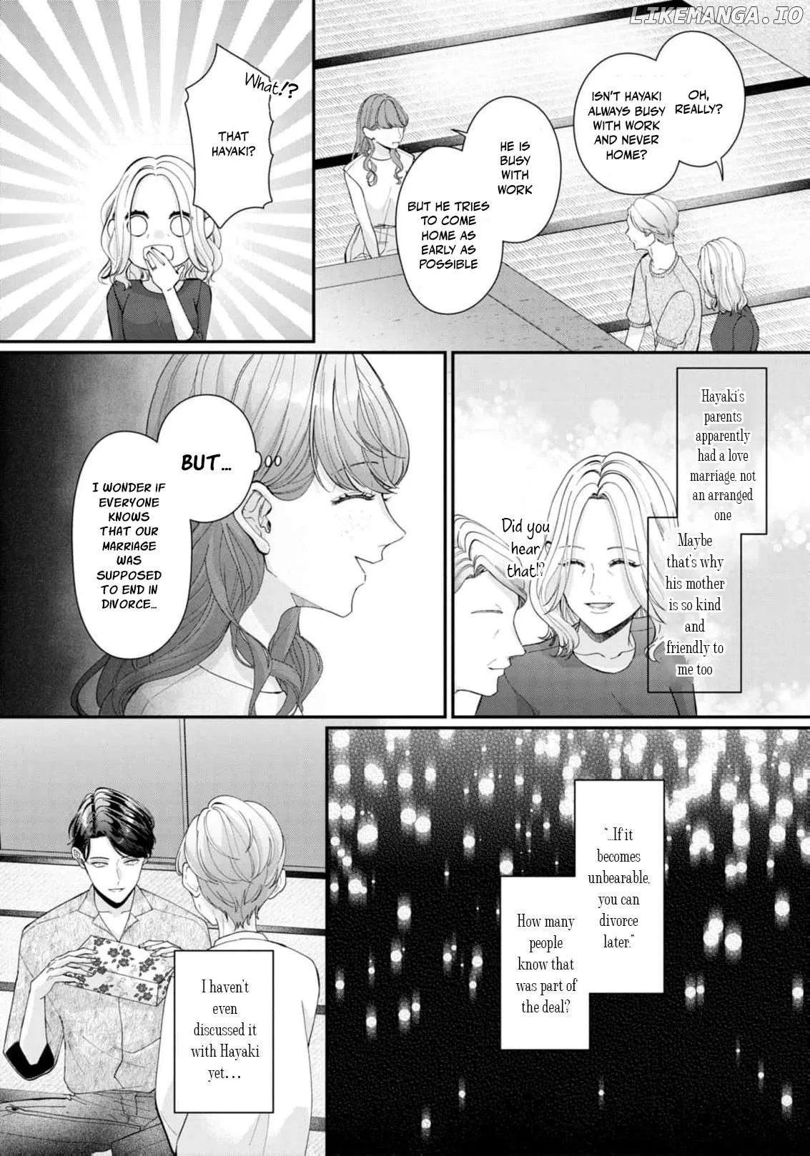 Seiryaku Kekkon no Hazu ga, Dekiai Danna-sama ga Goshuushin sugite Rikon wo Yurushitekuremasen Chapter 12 page 23 - 
