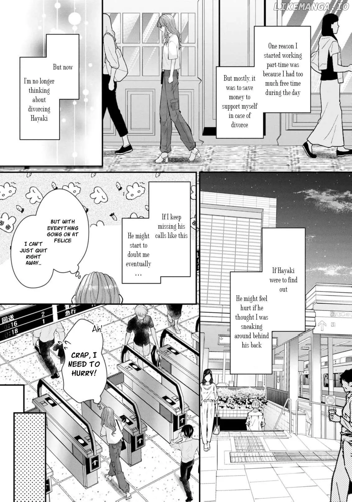 Seiryaku Kekkon no Hazu ga, Dekiai Danna-sama ga Goshuushin sugite Rikon wo Yurushitekuremasen Chapter 13 page 22 - 