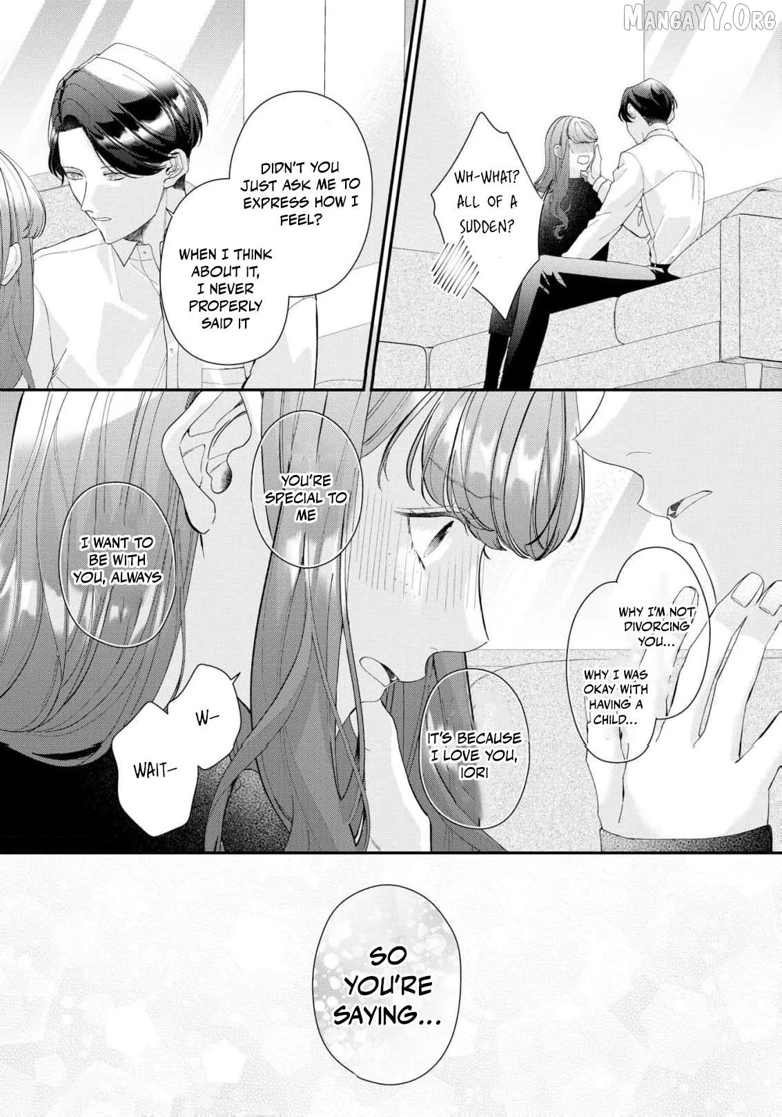 Seiryaku Kekkon no Hazu ga, Dekiai Danna-sama ga Goshuushin sugite Rikon wo Yurushitekuremasen Chapter 19 page 22 - 