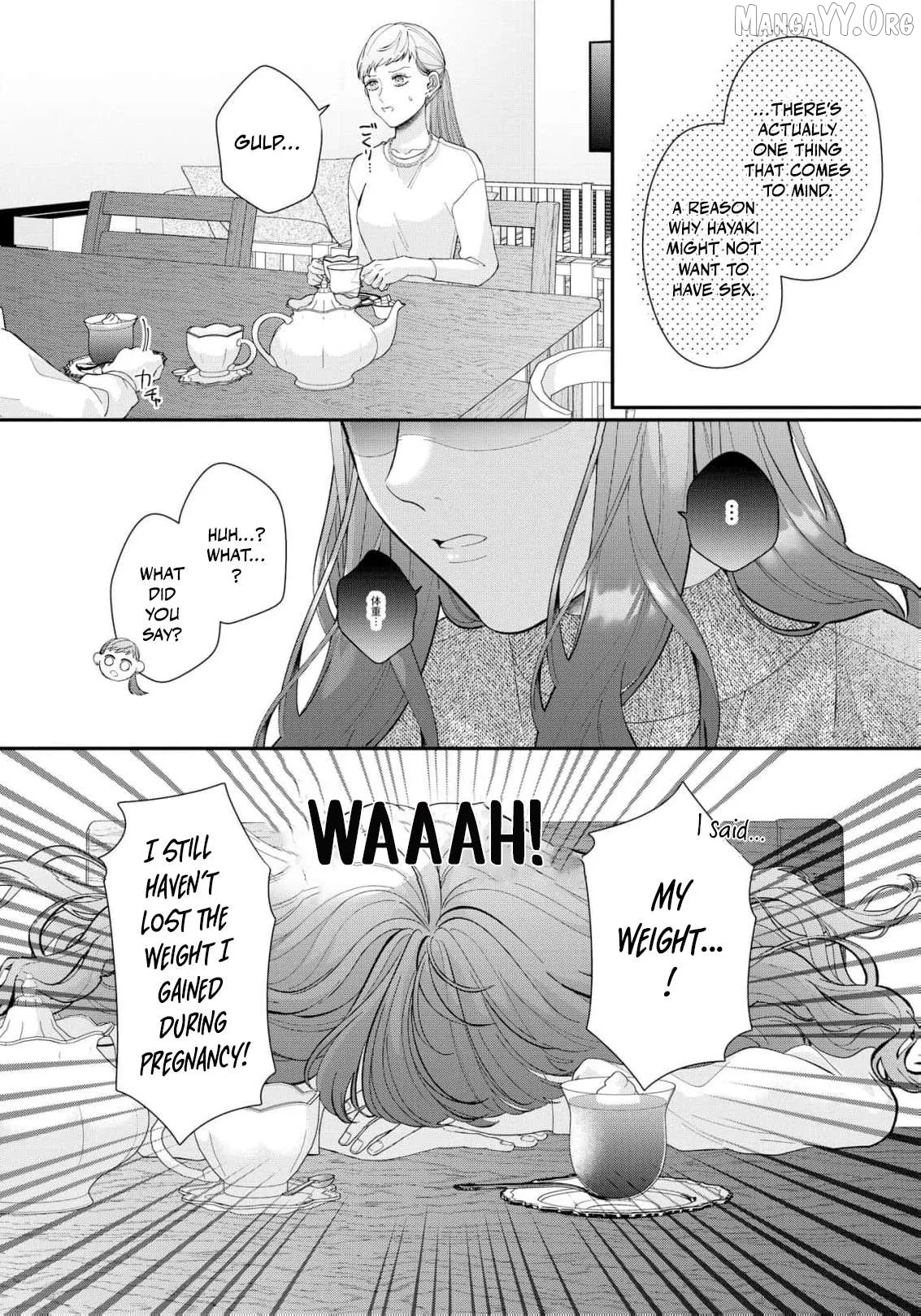Seiryaku Kekkon no Hazu ga, Dekiai Danna-sama ga Goshuushin sugite Rikon wo Yurushitekuremasen Chapter 21 page 23 - 