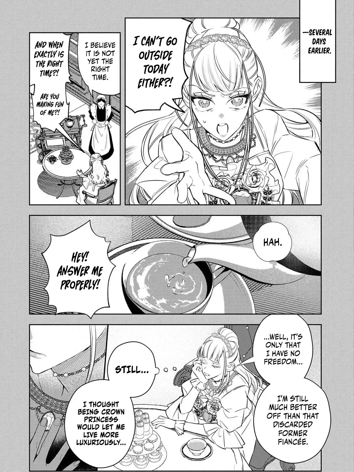 Seiryaku Yori Ai Wo Eranda Kekkon. ~koukai Wa Juunen Go Ni Yatte Kita.~ Chapter 3 page 13 - 