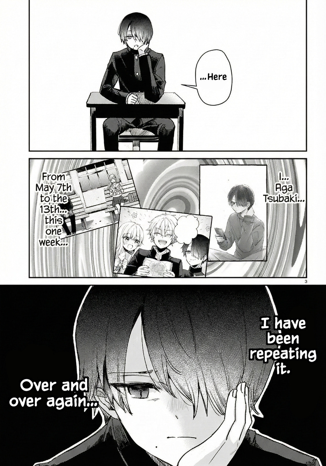 Seishun wa Sankakukei no Loop Chapter 2 page 3 - 