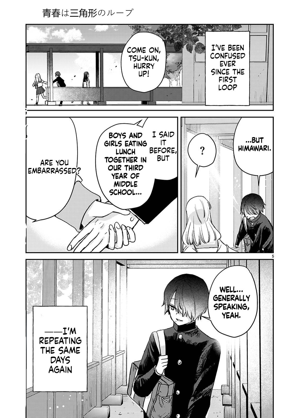 Seishun wa Sankakukei no Loop Chapter 2 page 5 - 