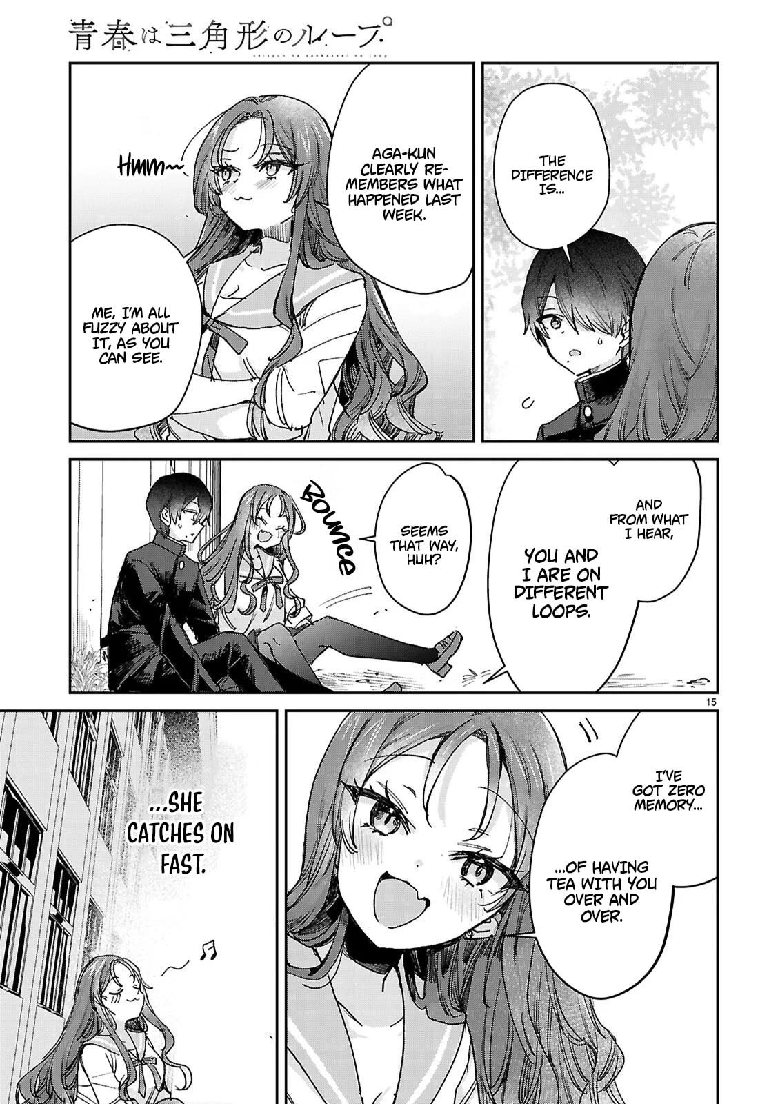 Seishun wa Sankakukei no Loop Chapter 8 page 16 - 