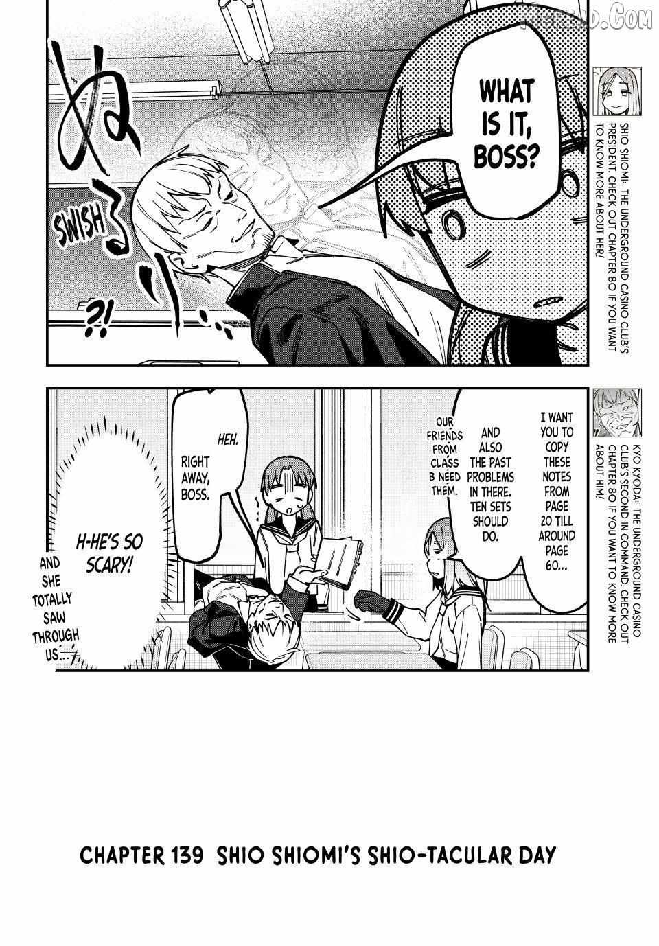 Seitokai ni mo Ana wa Aru! Chapter 139 page 2 - 