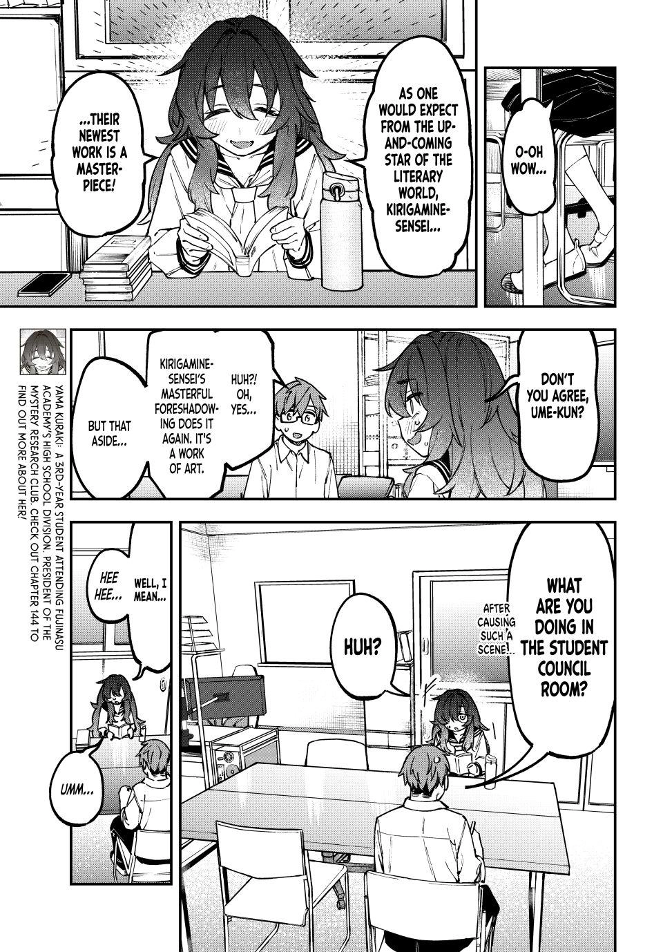 Seitokai ni mo Ana wa Aru! Chapter 145 page 1 - 