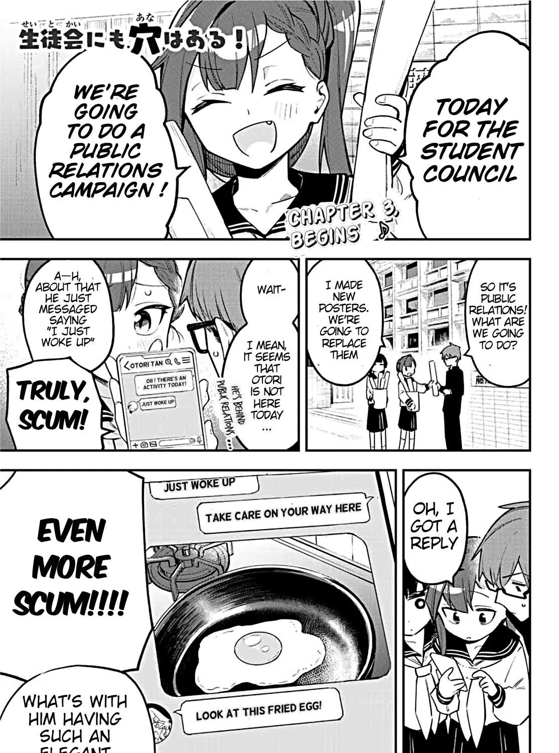 Seitokai ni mo Ana wa Aru! Chapter 3 page 1 - 