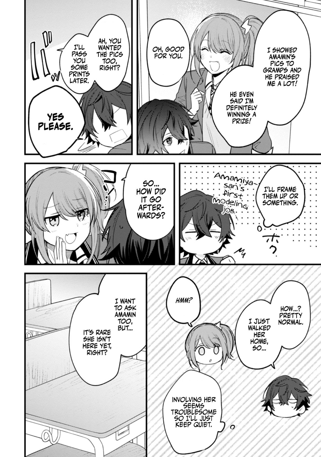 Sekai de Ichiban “Kawaii” Amamiya-san, Nibanme wa Ore. Chapter 13 page 21 - 