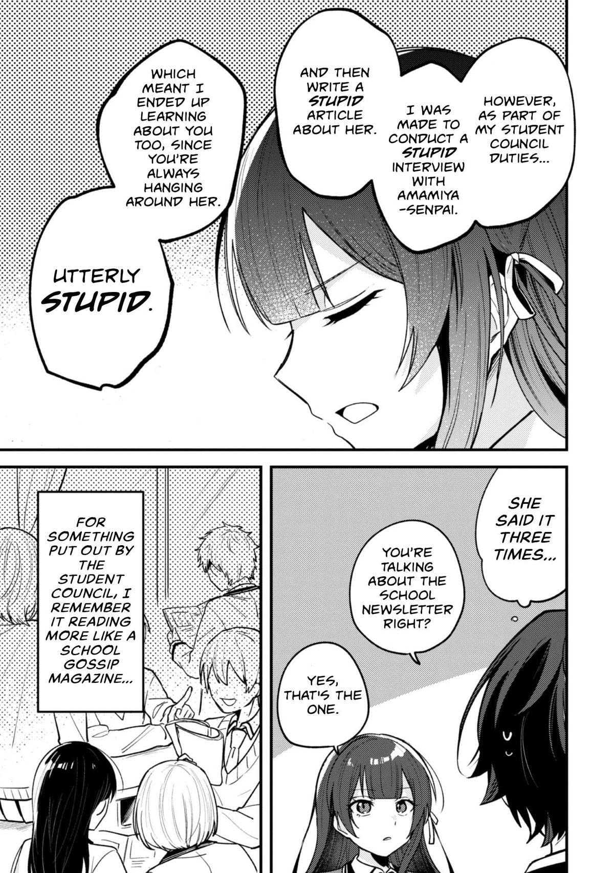 Sekai de Ichiban “Kawaii” Amamiya-san, Nibanme wa Ore. Chapter 15 page 3 - 