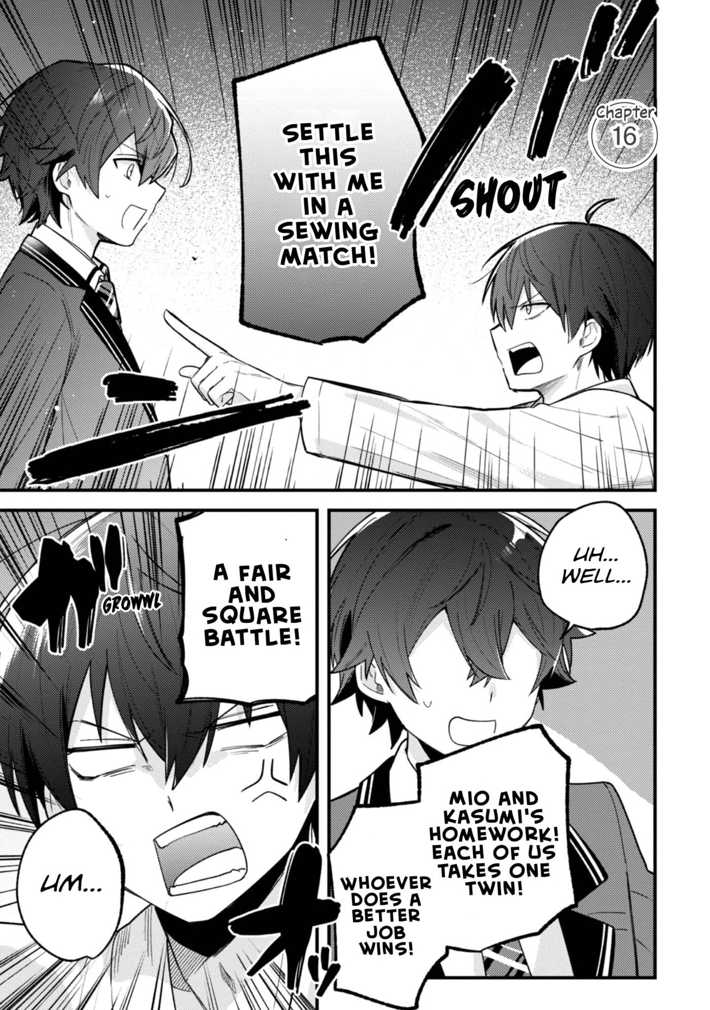 Sekai de Ichiban “Kawaii” Amamiya-san, Nibanme wa Ore. Chapter 16 page 1 - 