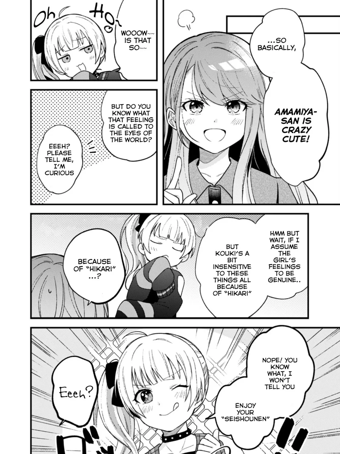 Sekai de Ichiban “Kawaii” Amamiya-san, Nibanme wa Ore. Chapter 2 page 7 - 