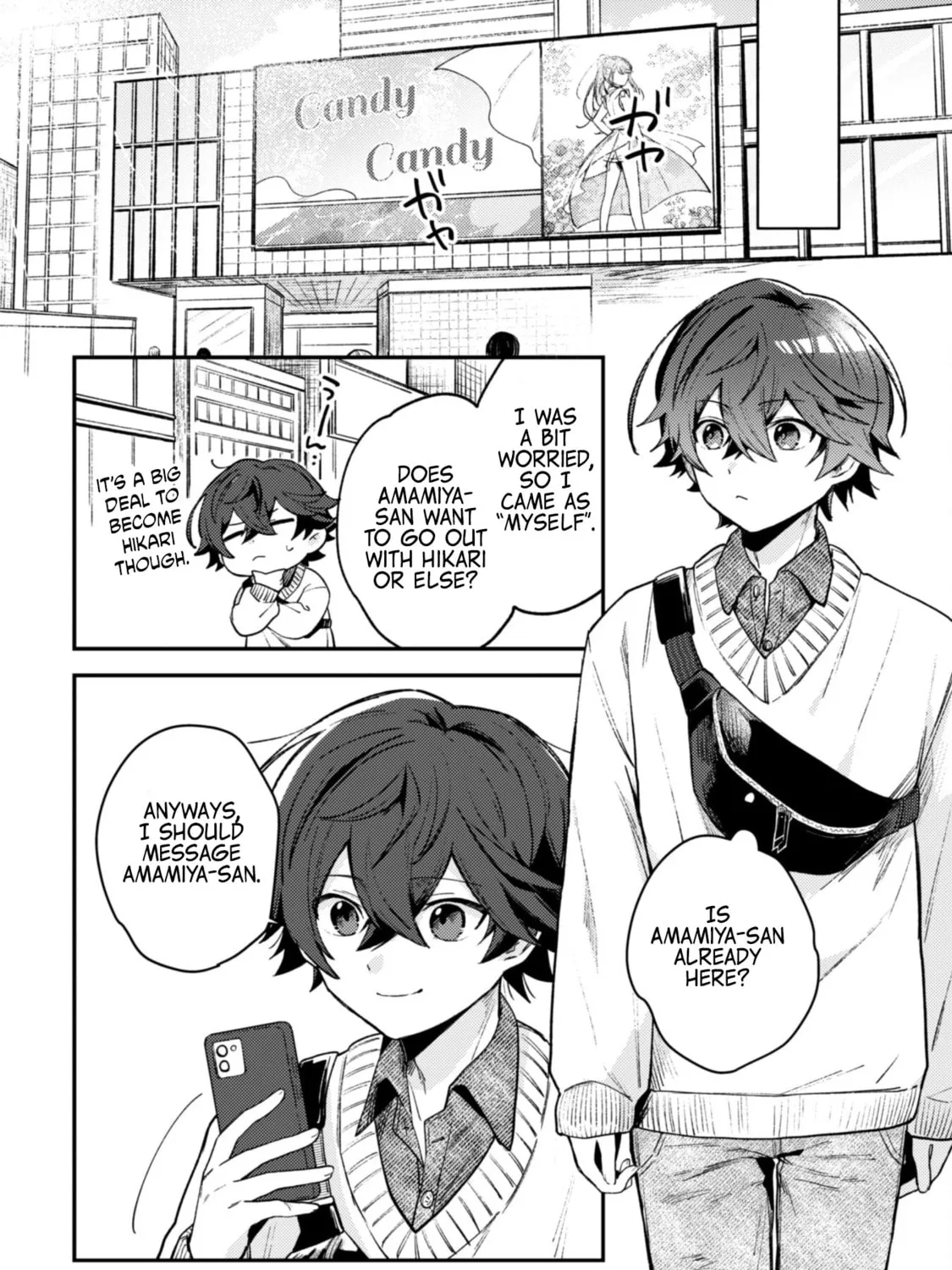 Sekai de Ichiban “Kawaii” Amamiya-san, Nibanme wa Ore. Chapter 3.1 page 15 - 