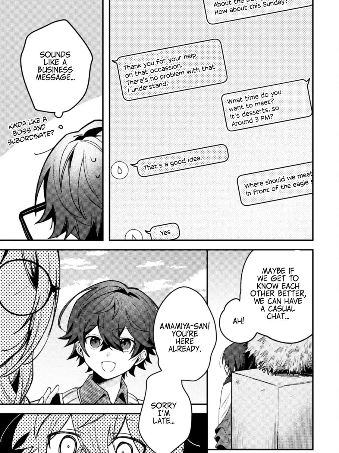 Sekai de Ichiban “Kawaii” Amamiya-san, Nibanme wa Ore. Chapter 3.1 page 17 - 