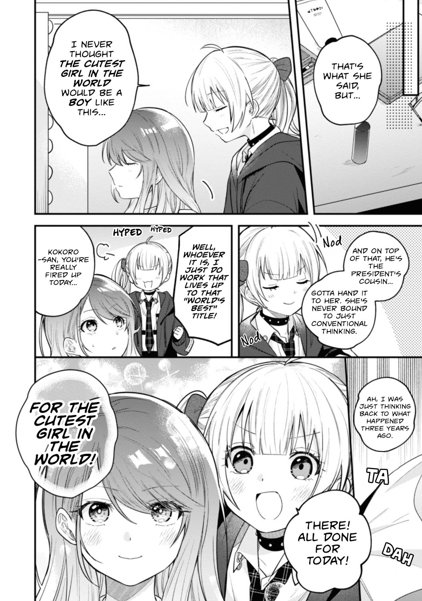 Sekai de Ichiban “Kawaii” Amamiya-san, Nibanme wa Ore. Chapter 5.6 page 2 - 