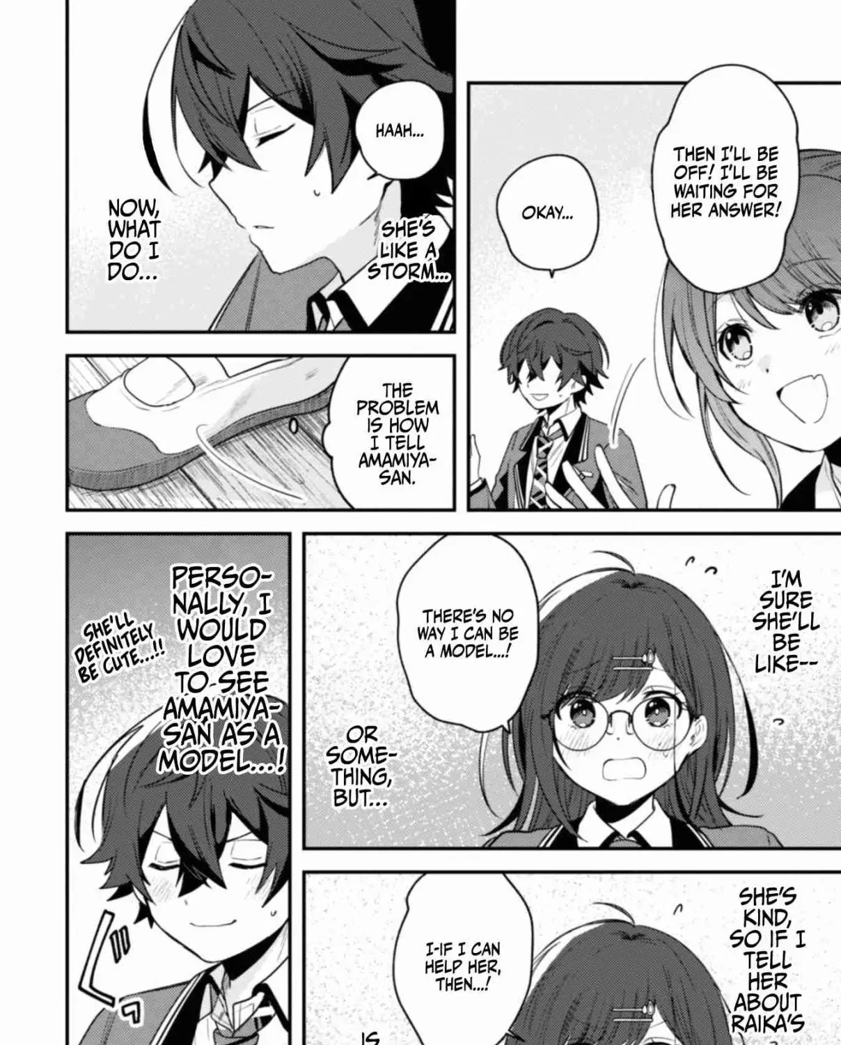 Sekai de Ichiban “Kawaii” Amamiya-san, Nibanme wa Ore. Chapter 5.7 page 11 - 