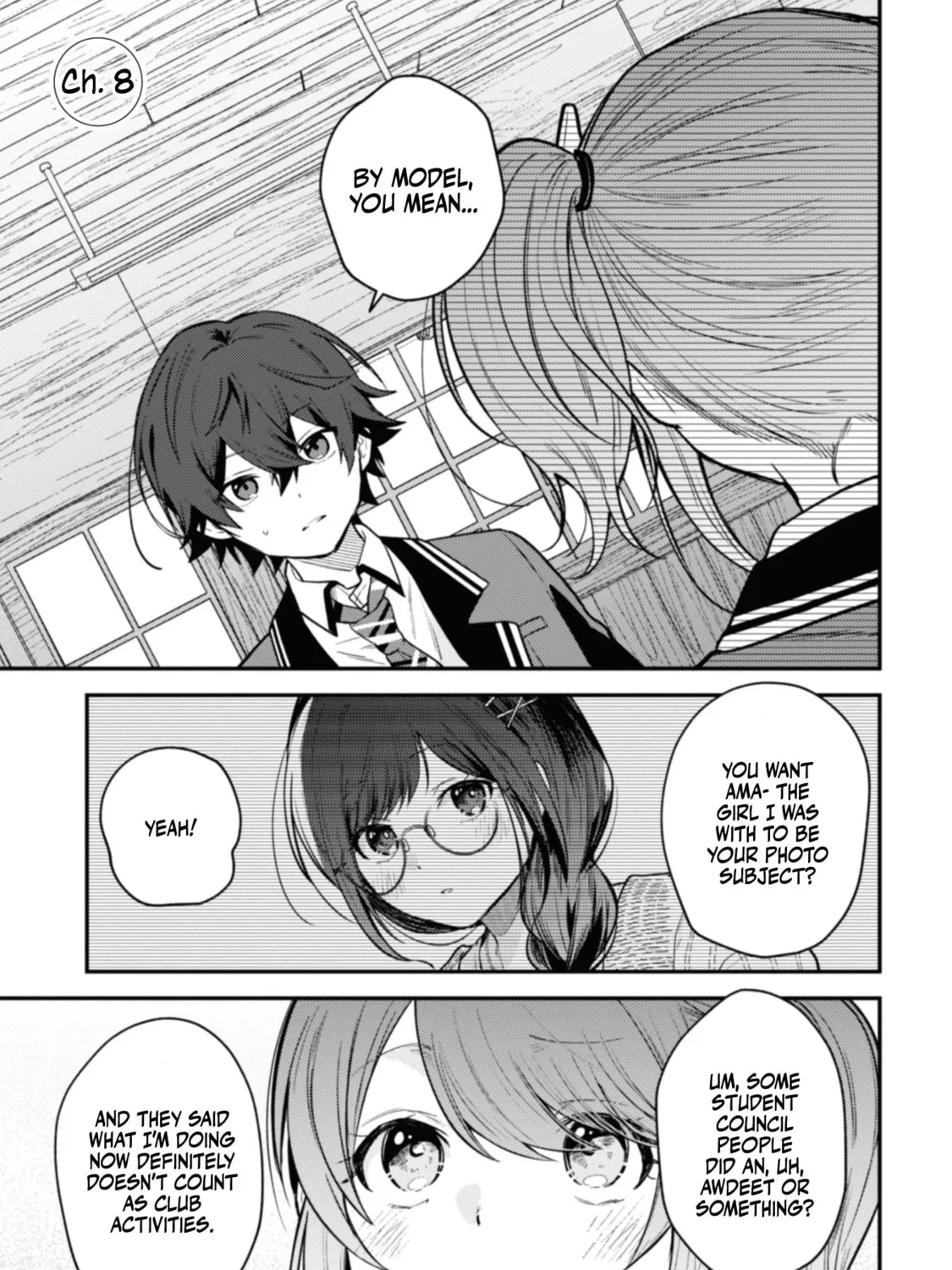 Sekai de Ichiban “Kawaii” Amamiya-san, Nibanme wa Ore. Chapter 7 page 1 - 