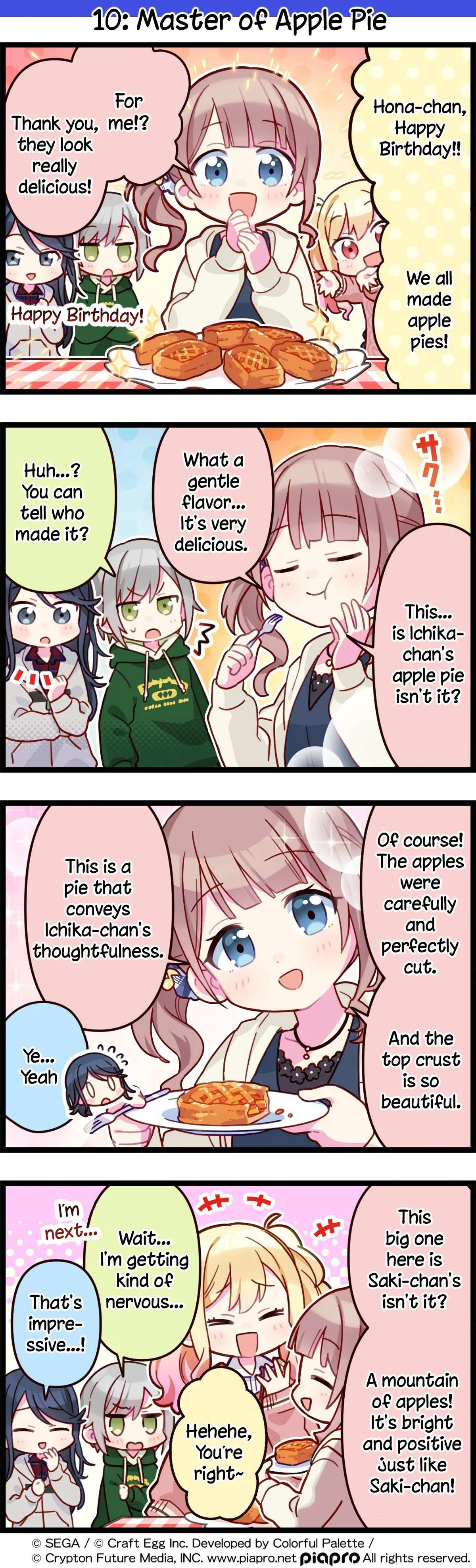 Sekai no 4koma Chapter 10 page 1 - 
