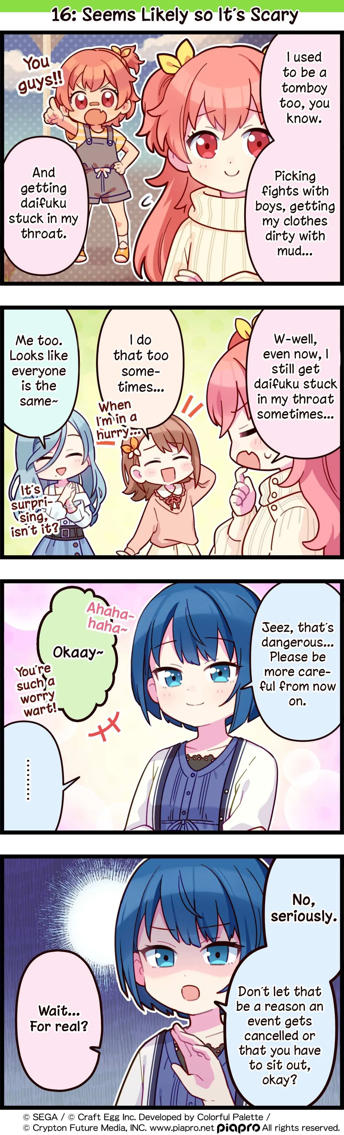 Sekai no 4koma Chapter 16 page 1 - 