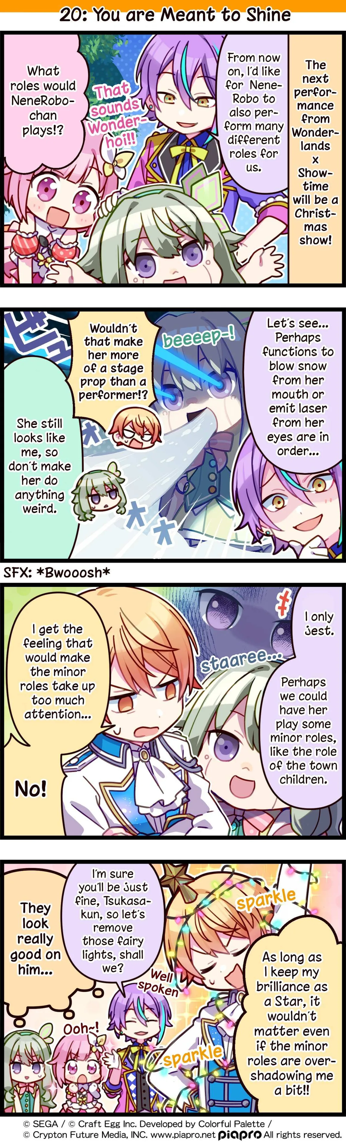 Sekai no 4koma Chapter 20 page 1 - 