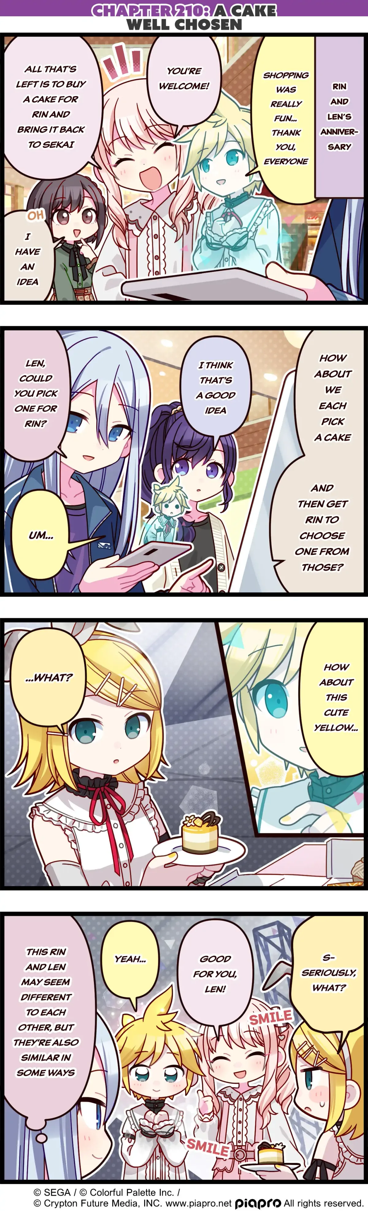 Sekai no 4koma Chapter 210 page 1 - 