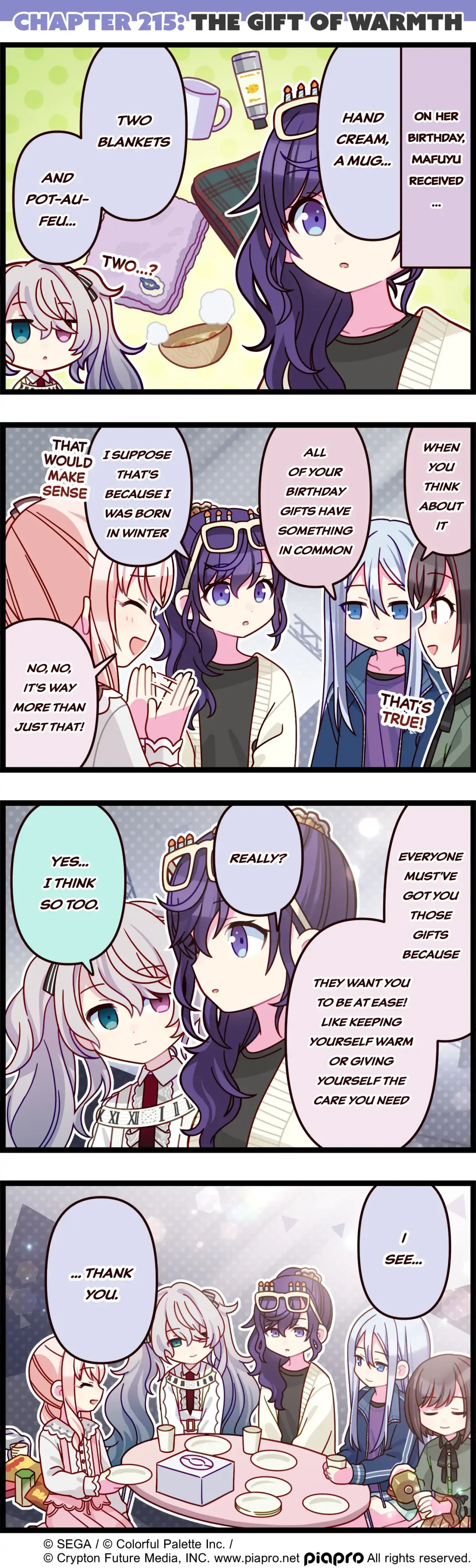 Sekai no 4koma Chapter 215 page 1 - 