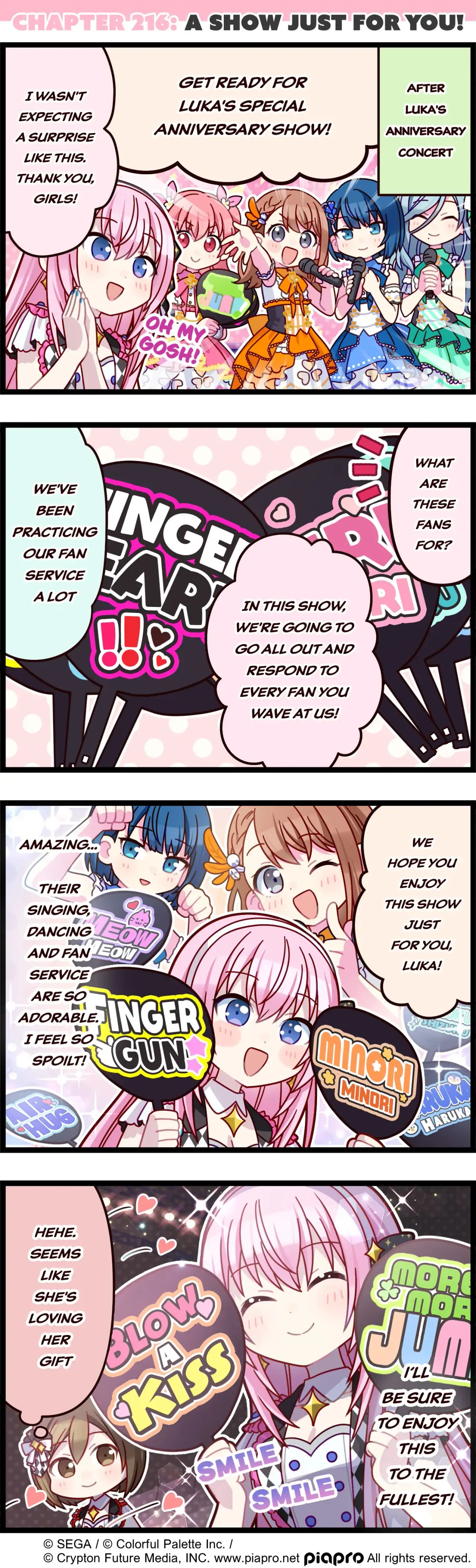 Sekai no 4koma Chapter 216 page 1 - 