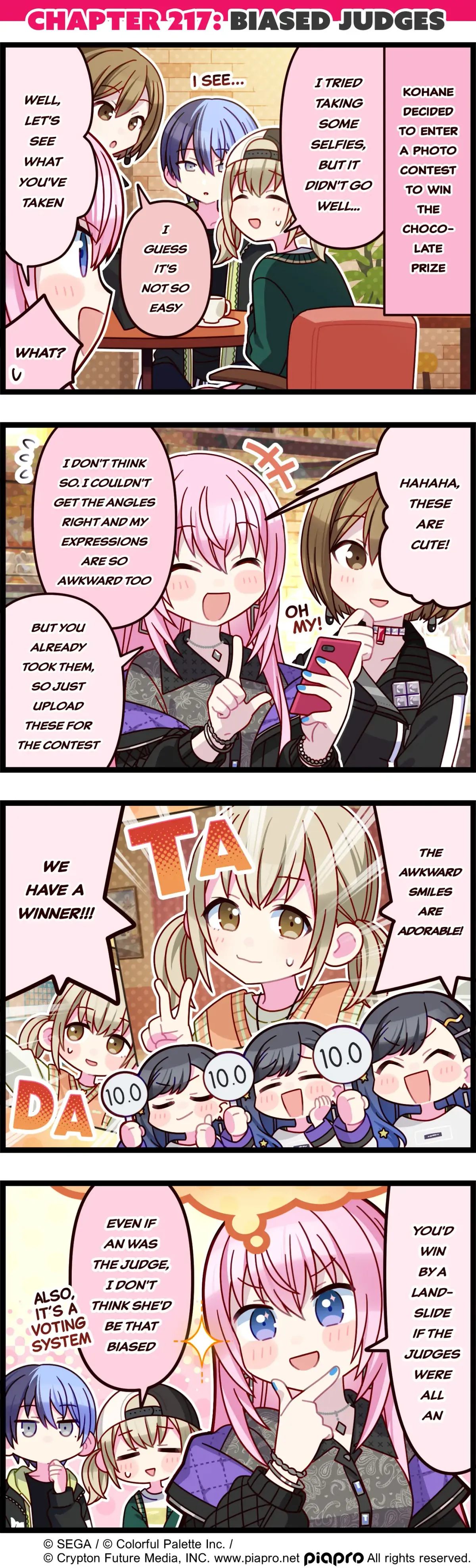 Sekai no 4koma Chapter 217 page 1 - 