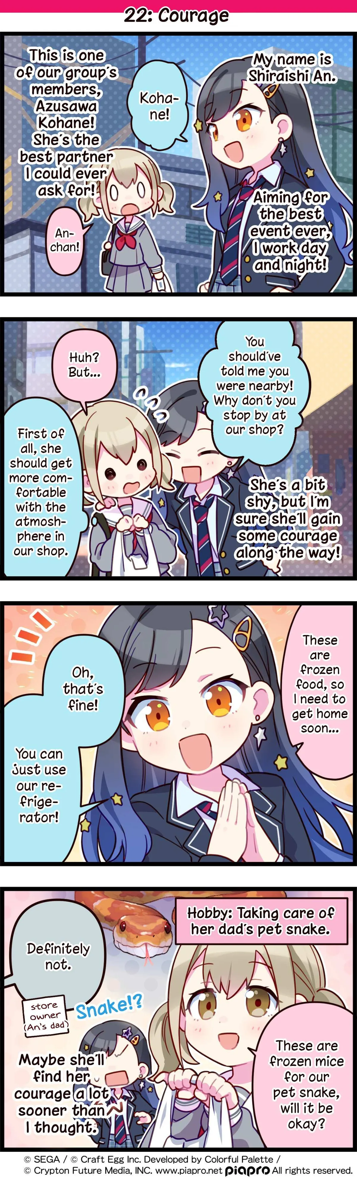 Sekai no 4koma Chapter 22 page 1 - 