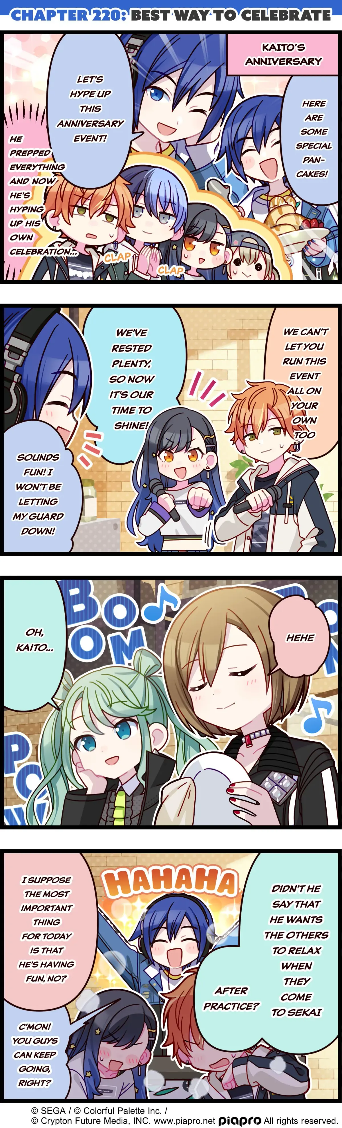 Sekai no 4koma Chapter 220 page 1 - 