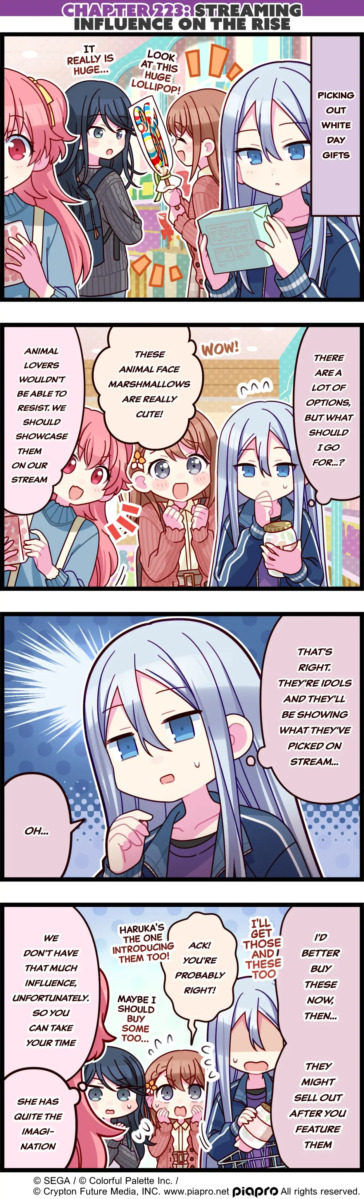 Sekai no 4koma Chapter 223 page 1 - 