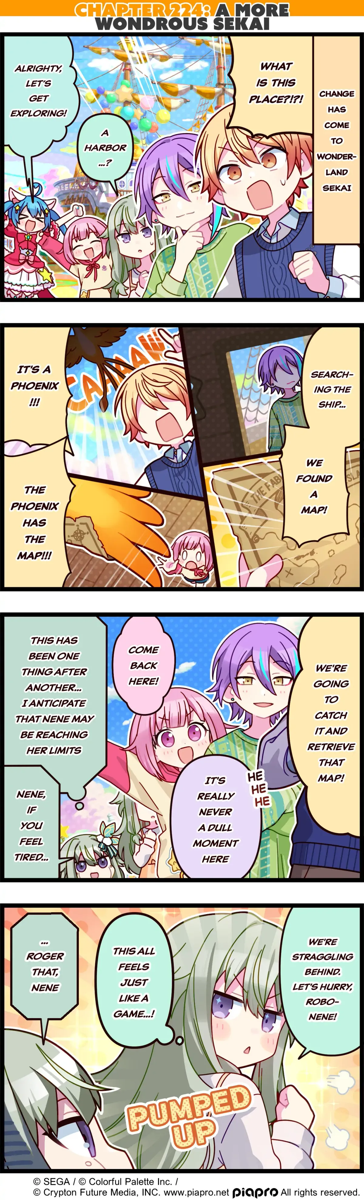 Sekai no 4koma Chapter 224 page 1 - 