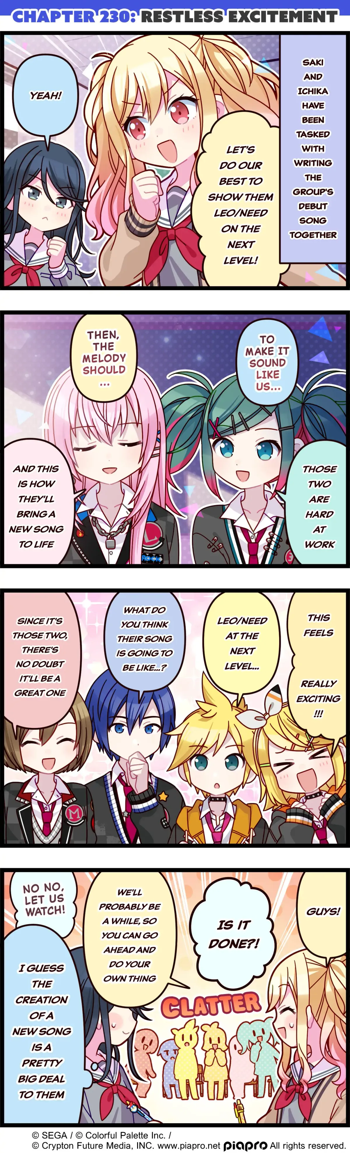 Sekai no 4koma Chapter 230 page 1 - 