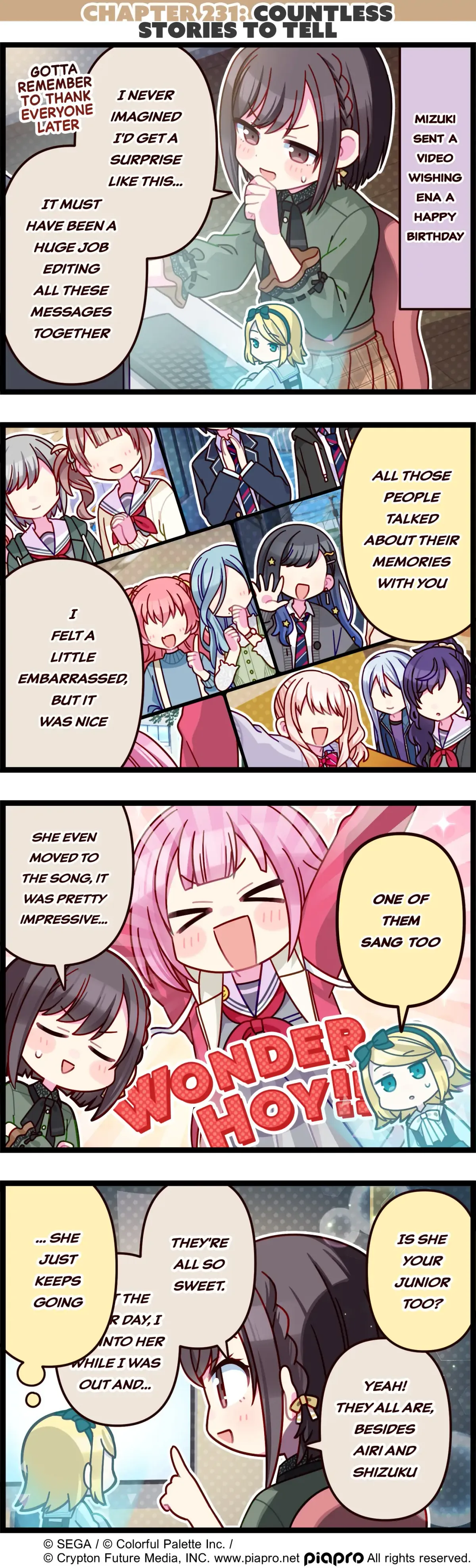 Sekai no 4koma Chapter 231 page 1 - 