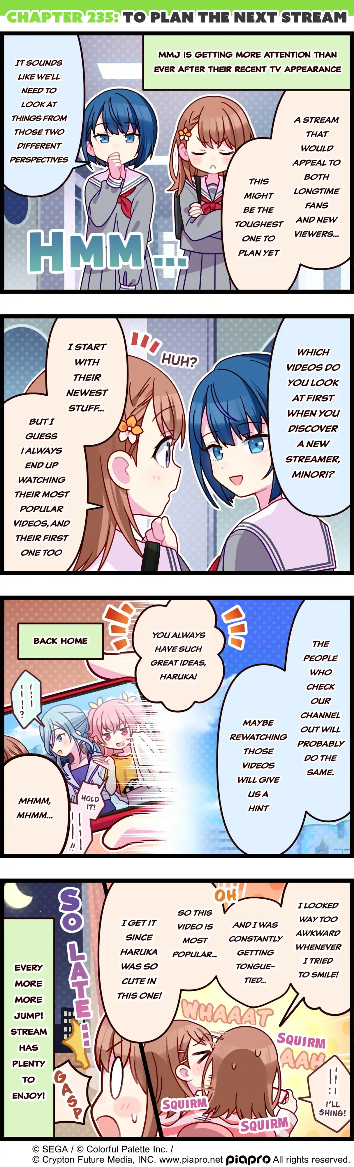 Sekai no 4koma Chapter 235 page 1 - 