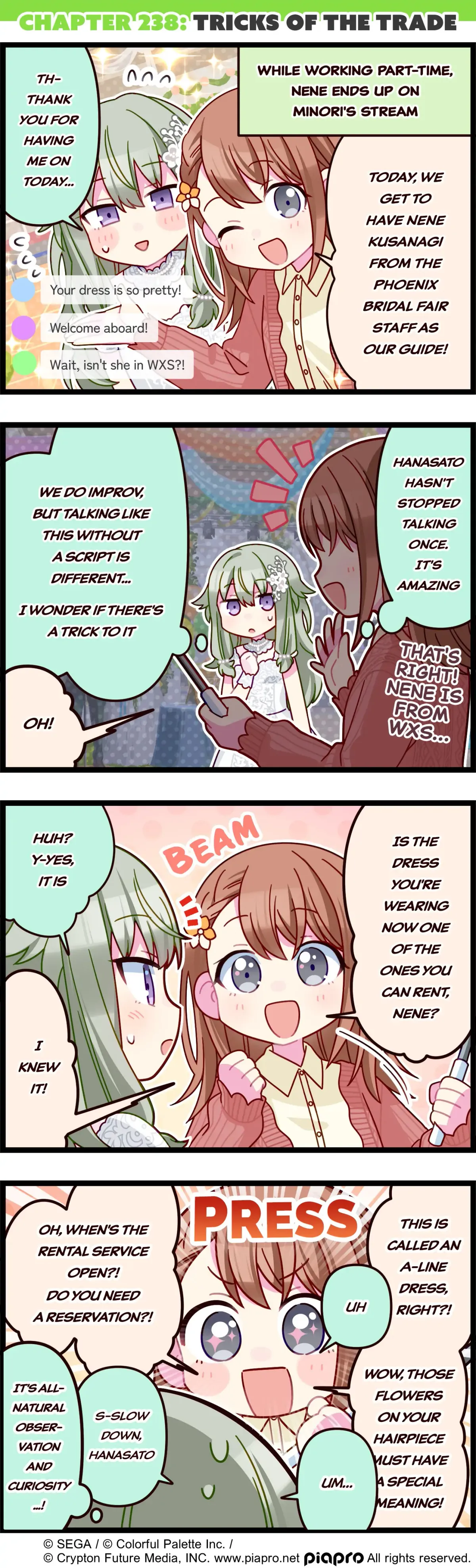 Sekai no 4koma Chapter 238 page 1 - 