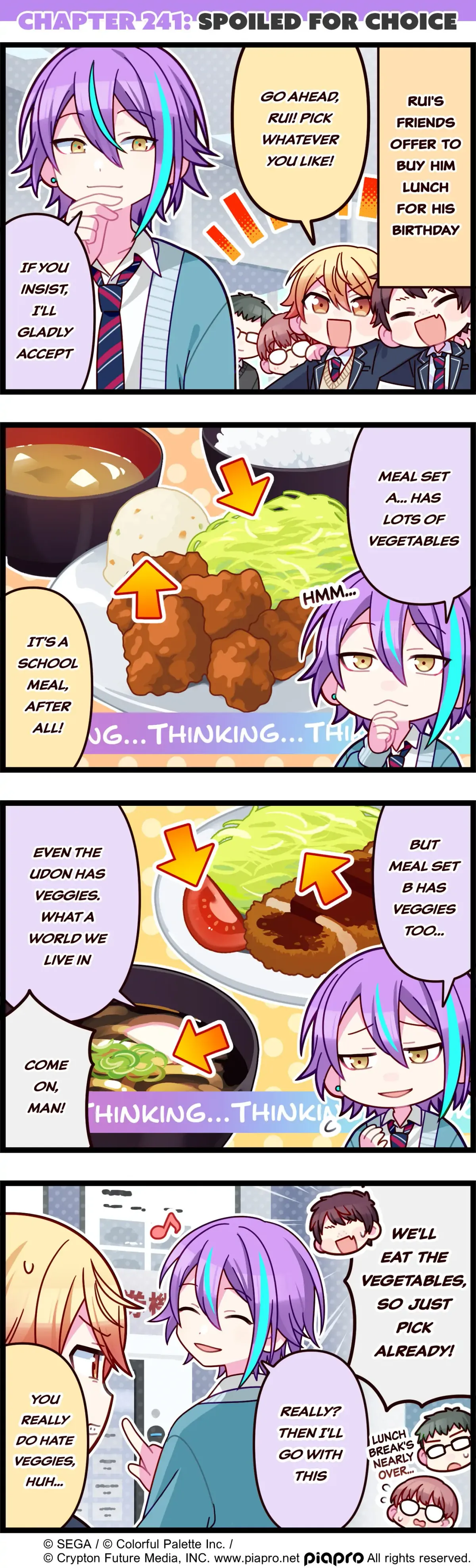 Sekai no 4koma Chapter 241 page 1 - 