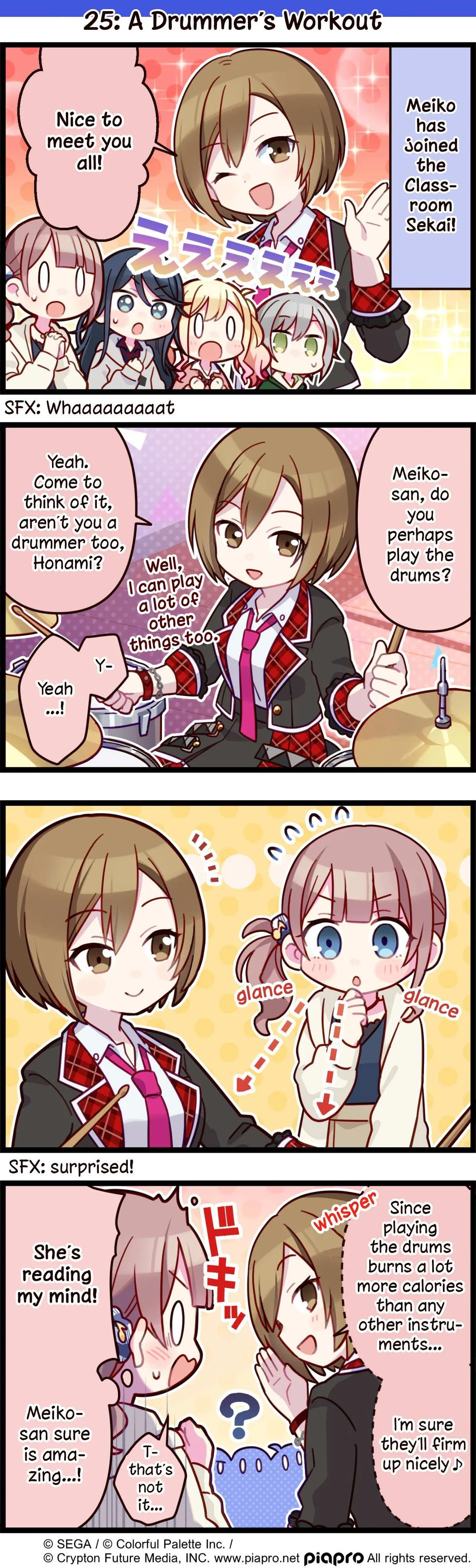Sekai no 4koma Chapter 25 page 1 - 