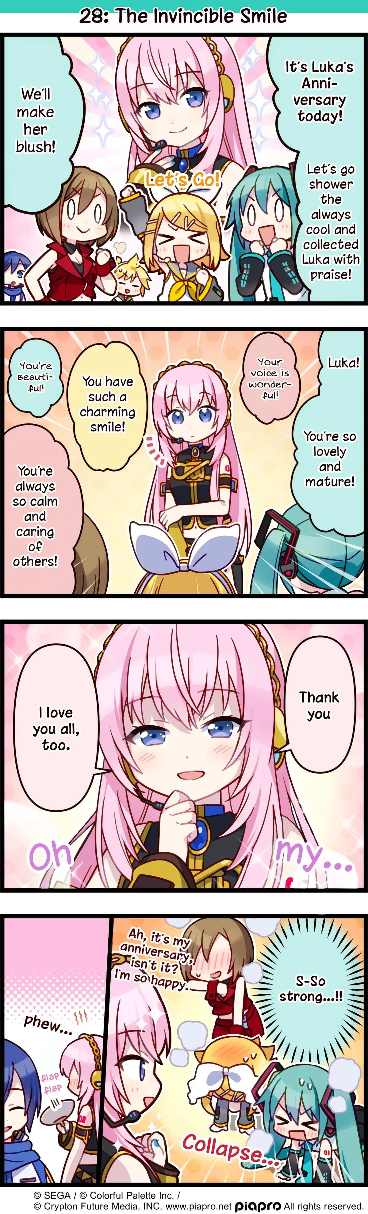 Sekai no 4koma Chapter 28 page 1 - 