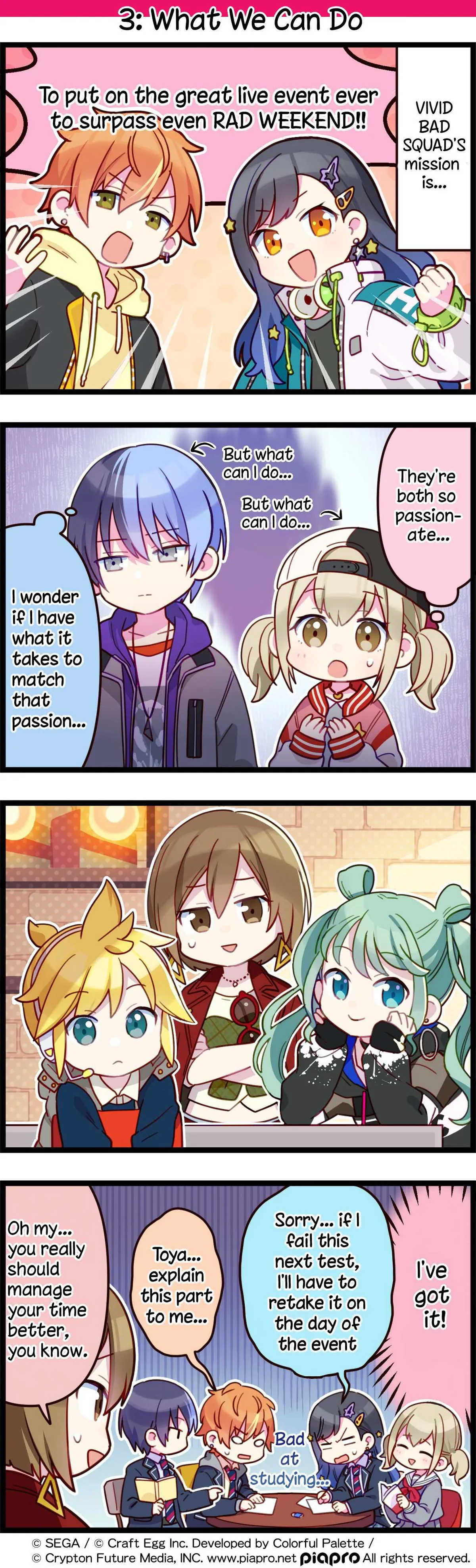 Sekai no 4koma Chapter 3 page 1 - 
