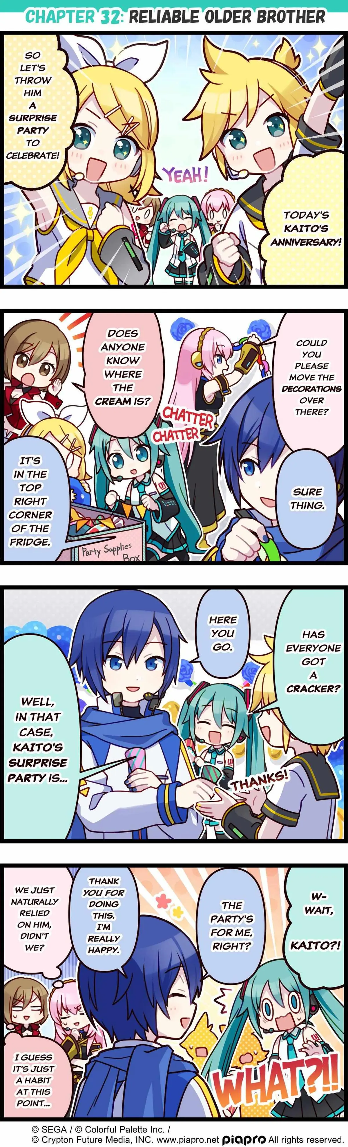 Sekai no 4koma Chapter 32 page 1 - 