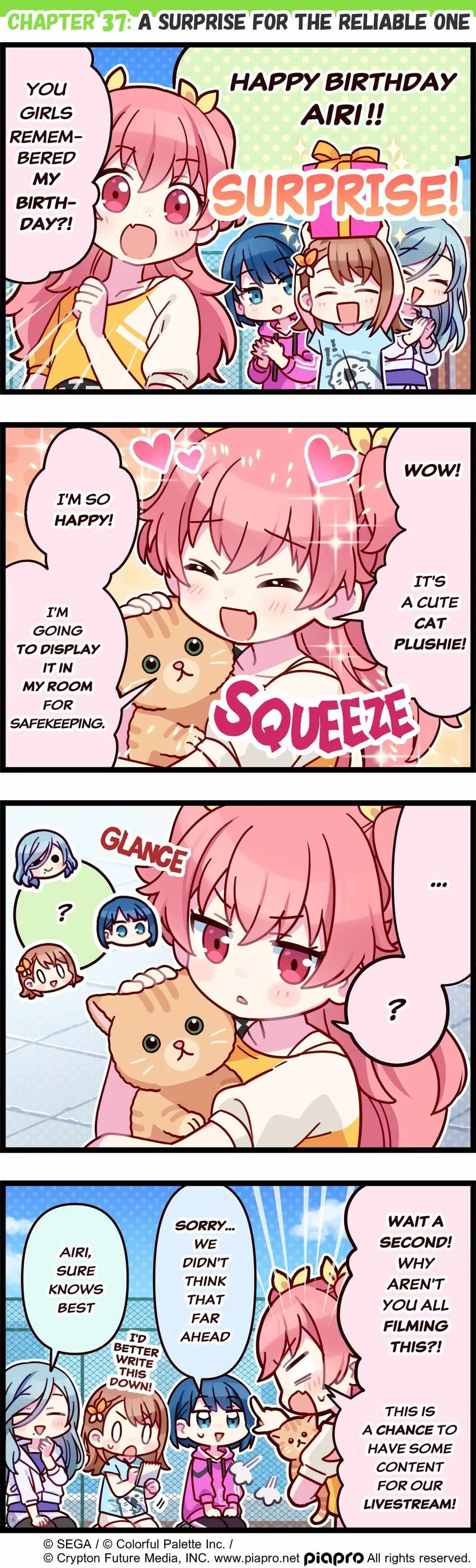 Sekai no 4koma Chapter 37 page 1 - 