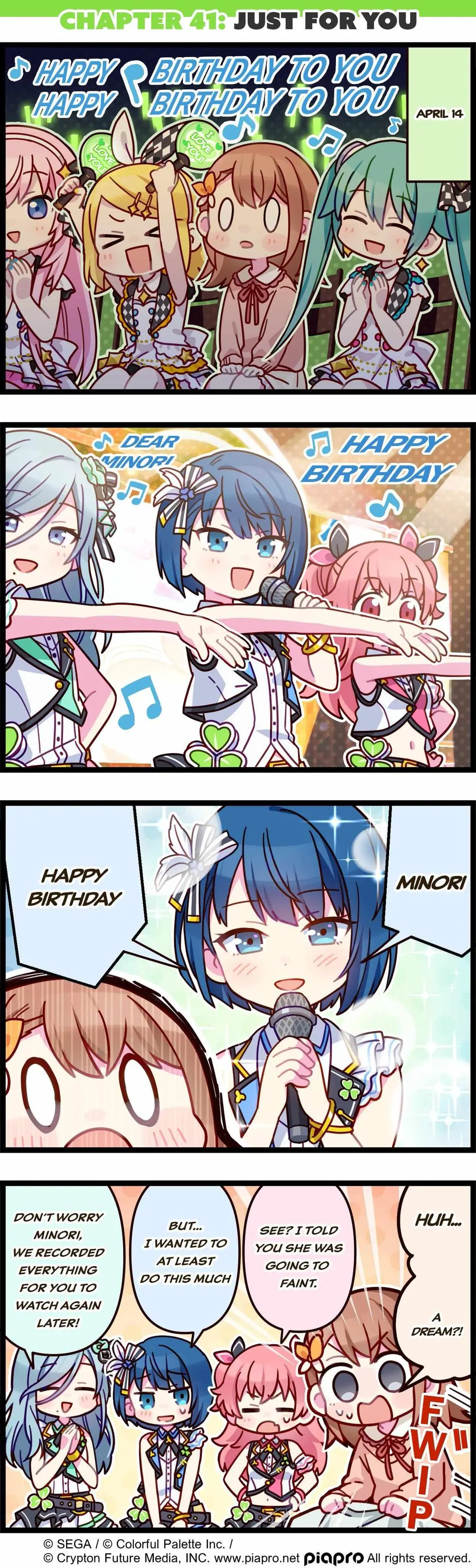 Sekai no 4koma Chapter 41 page 1 - 