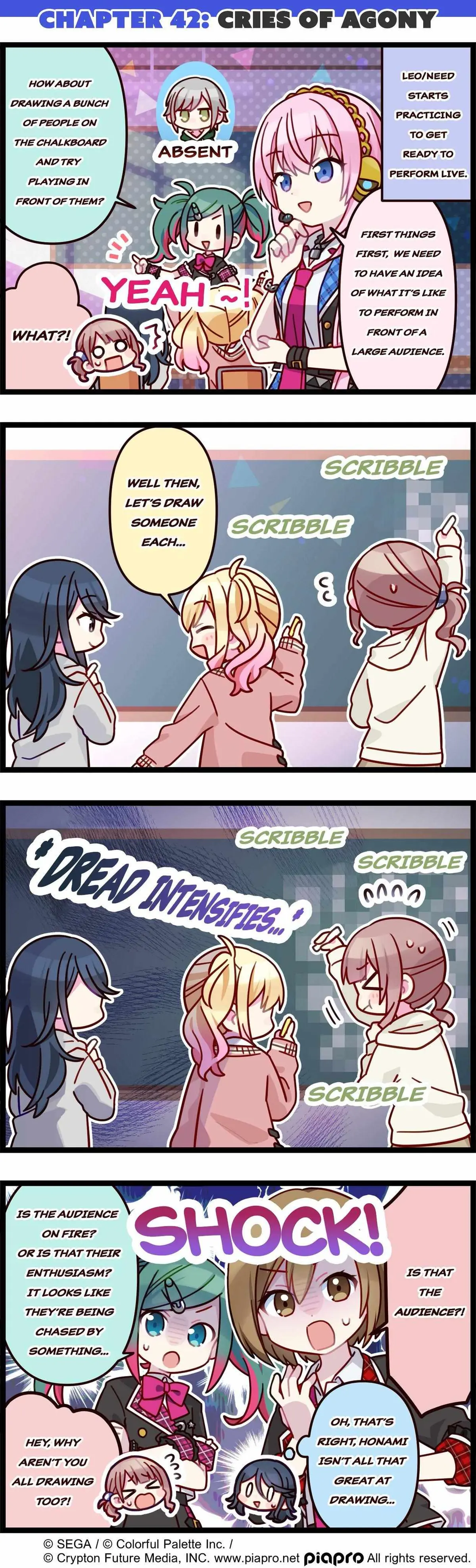 Sekai no 4koma Chapter 42 page 1 - 