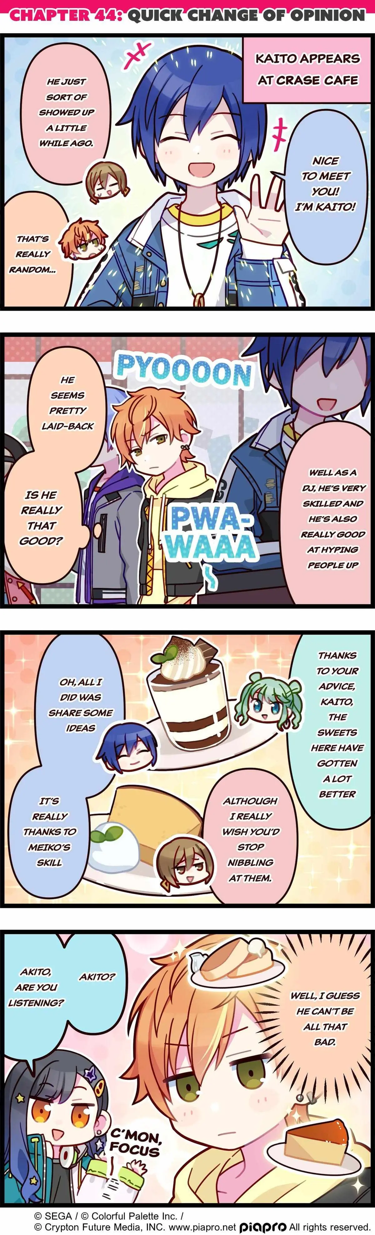 Sekai no 4koma Chapter 44 page 1 - 