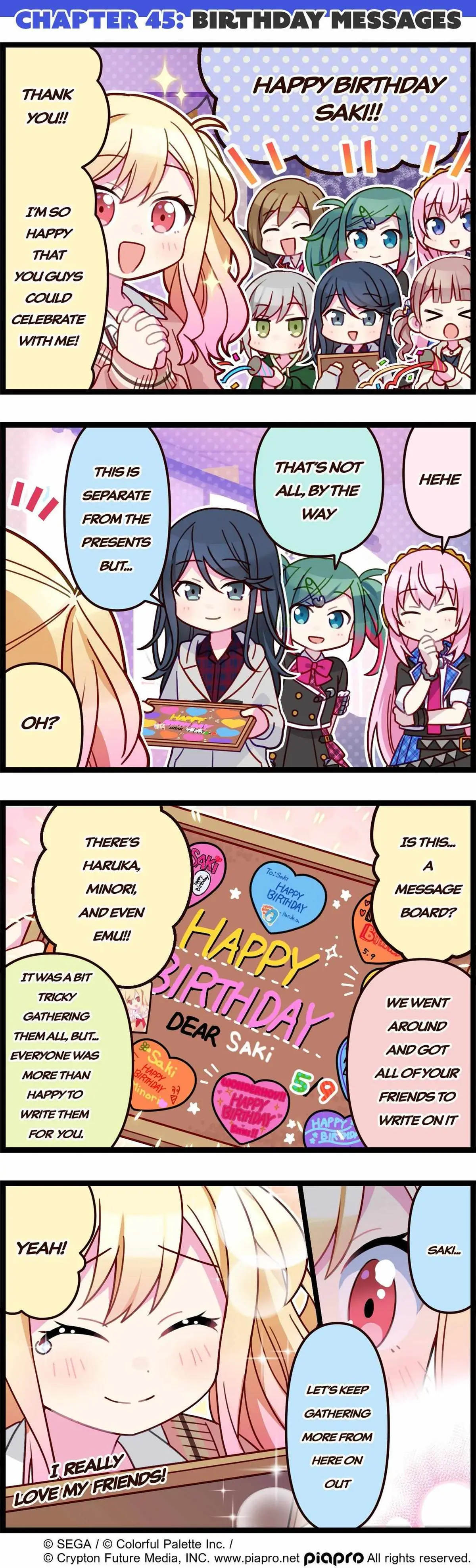 Sekai no 4koma Chapter 46 page 1 - 