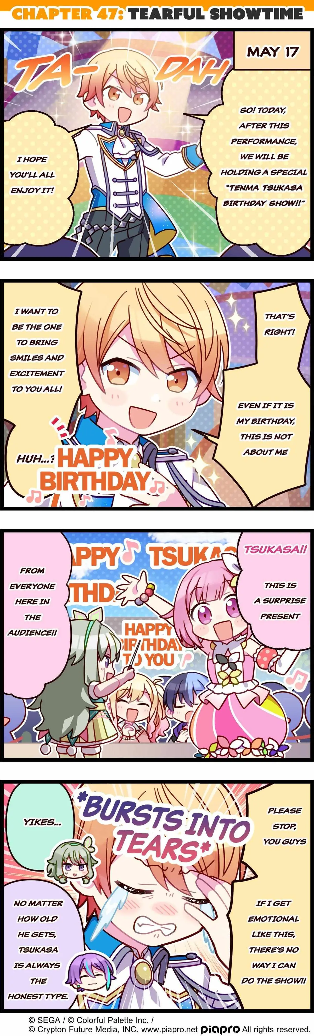Sekai no 4koma Chapter 47 page 1 - 