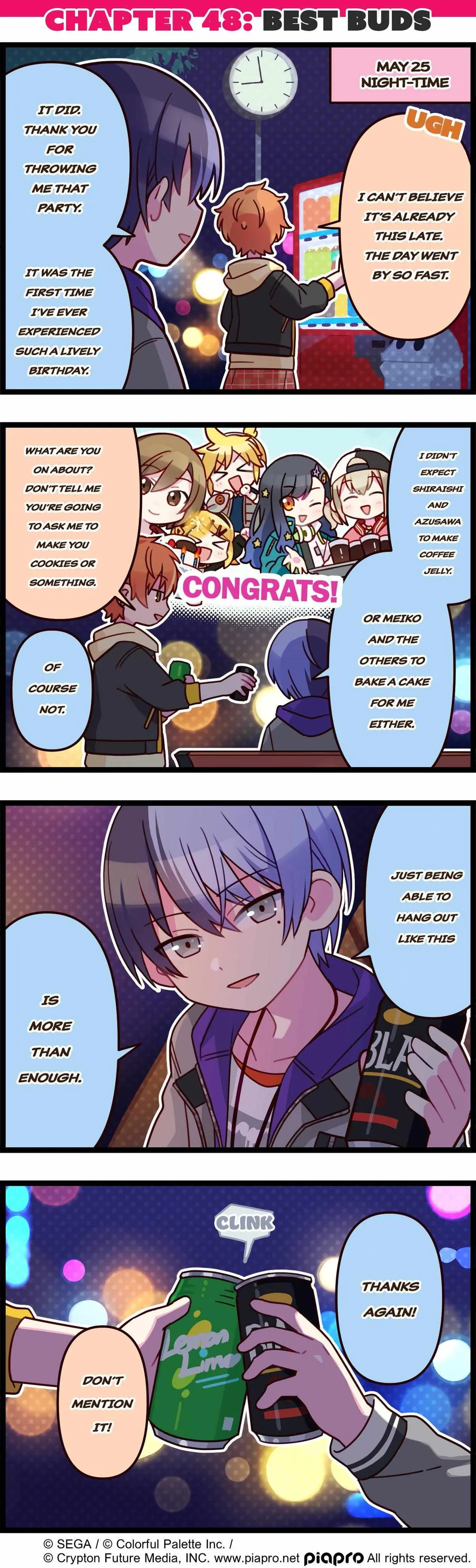 Sekai no 4koma Chapter 48 page 1 - 