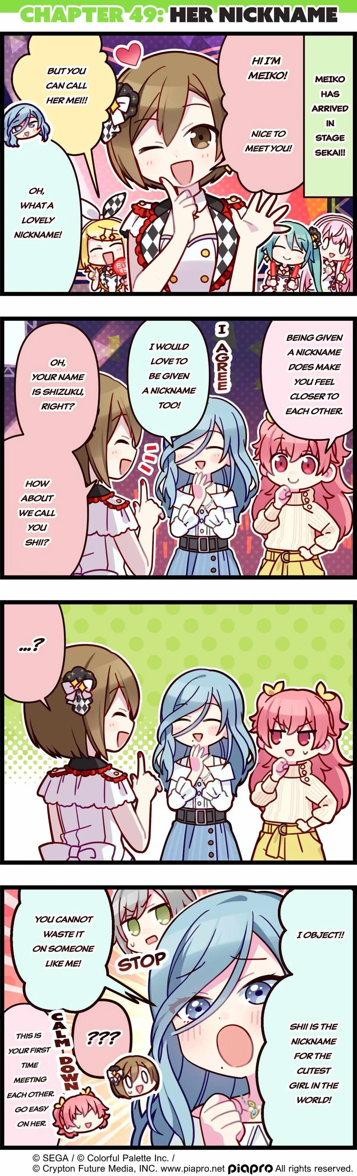 Sekai no 4koma Chapter 49 page 1 - 