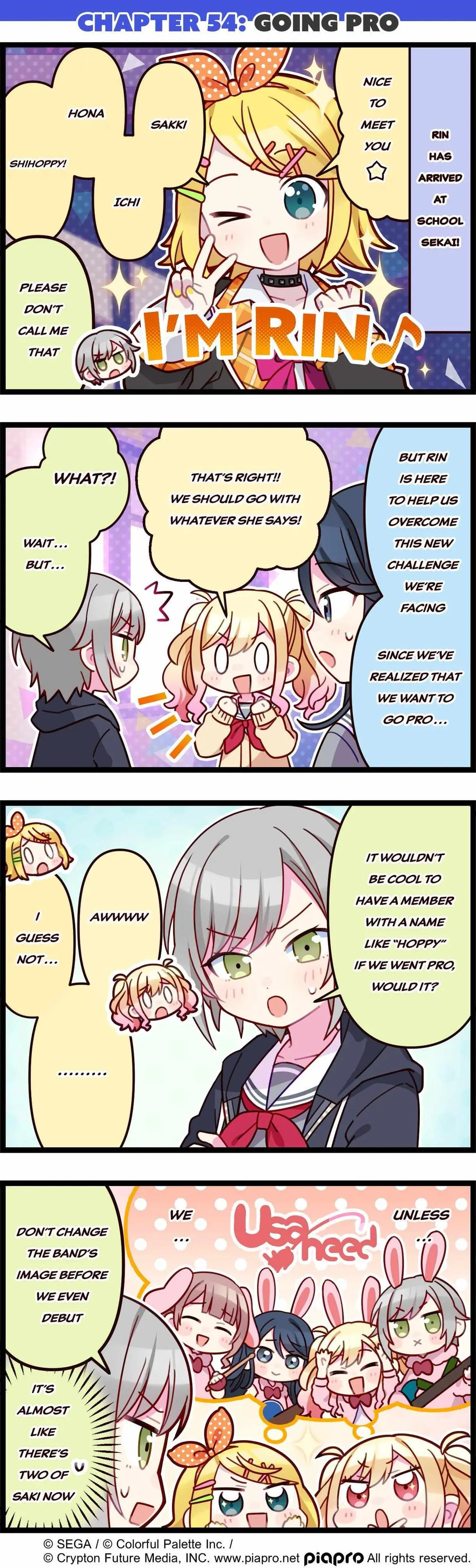 Sekai no 4koma Chapter 54 page 1 - 