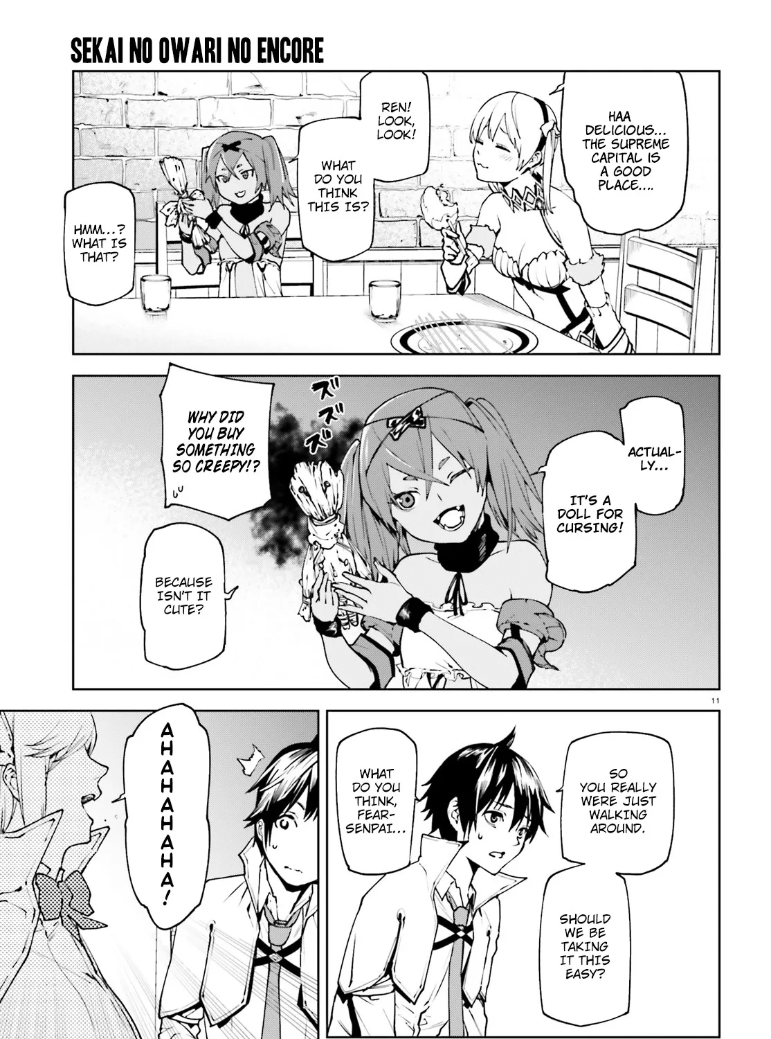 Sekai no Owari no Sekairoku Chapter 35 page 19 - 
